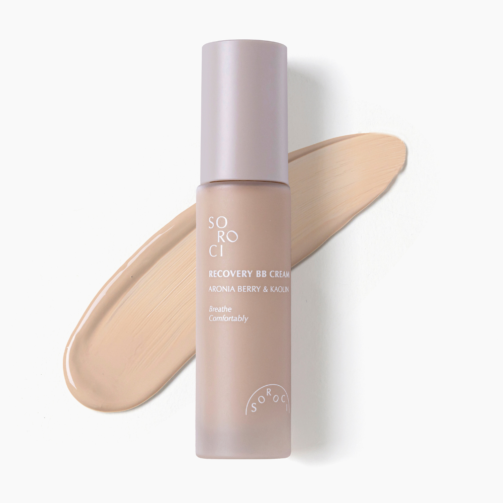 RECOVERY BB CREAM SPF50 / PA +++ _Ölfreie BB Cream mit Reisferment & natürlichen Farbpigmenten aus Aronia_3