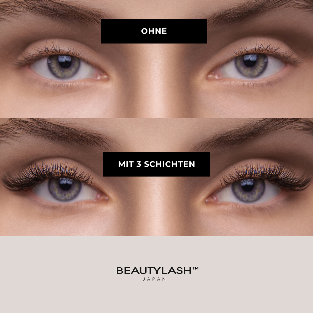 BEAUTYLASH™ MASCARA - Mascara für längere, vollere Wimpern mit Keratin, Elastin & Biotinoyl Tripeptide-1 (fördert das Winpernwachtum / bis zu 12 Std. Halt / kein Verschmieren)_Shishi Chérie_2