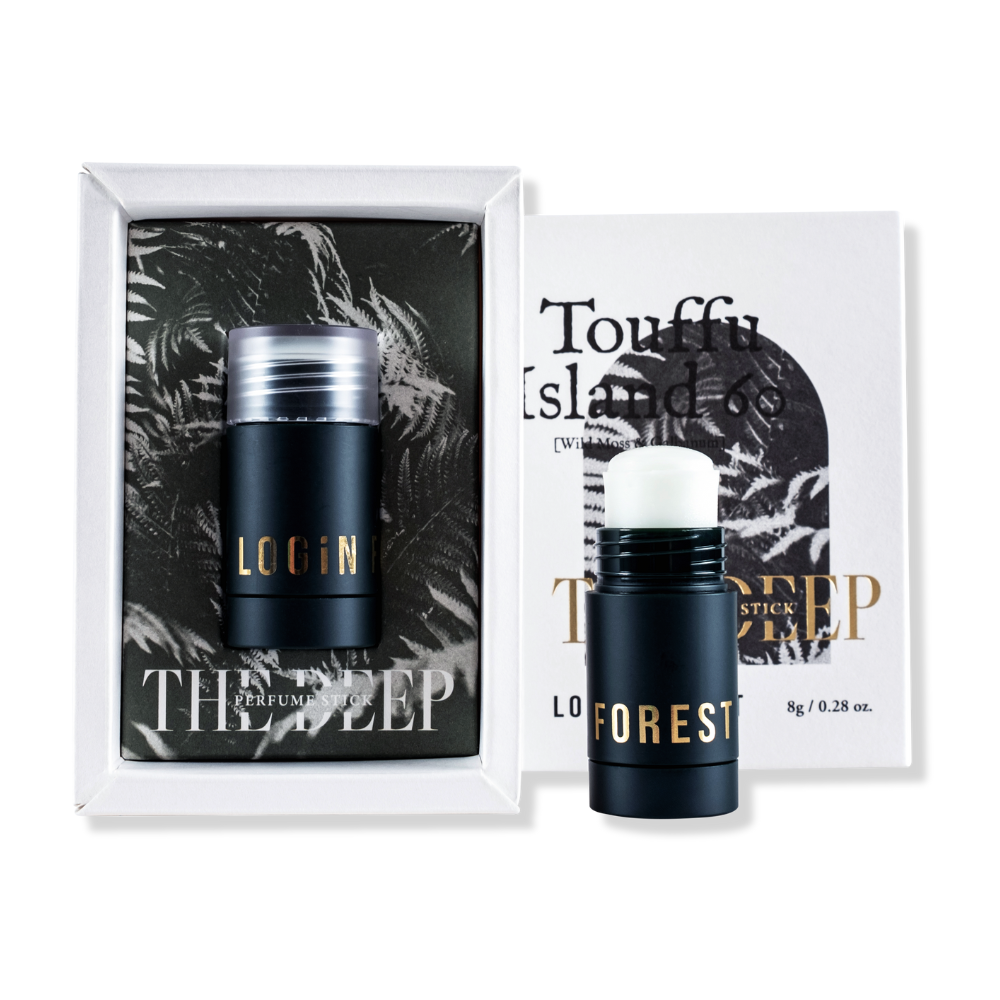 TOUFFU ISLAND PERFUME STICK <br>Creme-Parfüm mit 100% natürlichen pflanzlichen Duftstoffen (Wildes Moos, Galbanum & Moringa Duft)-Shishi Cherie